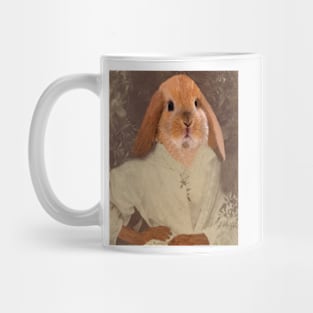 Victorian Bunny Lady Mug